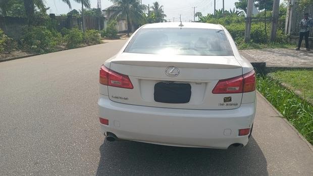 Lexus IS 350 2007 White Tokunbo Foreign Used